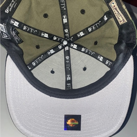 Chicago Bulls New Era 9FIFTY Camo Print Snapback Hat - Picture 7 of 10